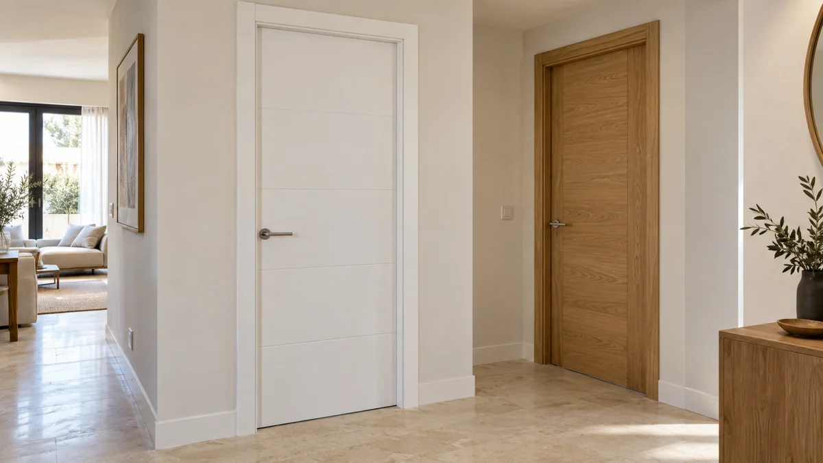 Catálogo de interior en acabados lacados y en madera, distribuido desde Valera de Abajo